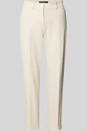 Cambio Slim Fit Stoffhose mit Bügelfalten Modell 