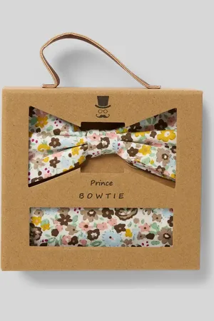Prince BOWTIE Fliege und Einstecktuch im Set in , Größe 1