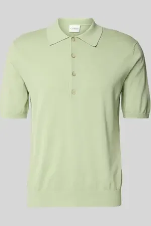 Closed Poloshirt mit gerippten Abschlüssen in , Größe L