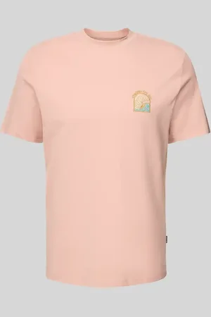 Blend T-Shirt mit Motiv- und Statement-Stitching Modell 