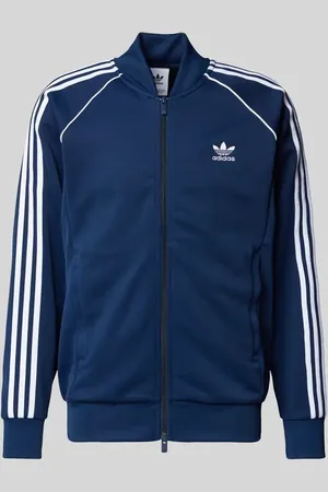 adidas Sweatjacke mit Stehkragen in , Größe XXL