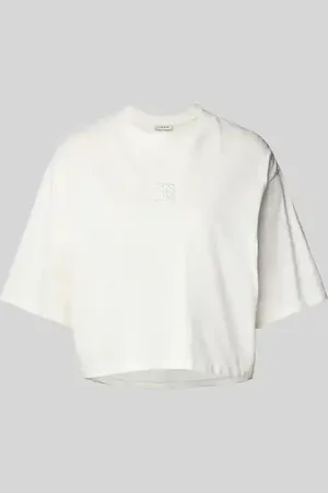 ANINE BING T-Shirt mit Label-Stitching in , Größe L