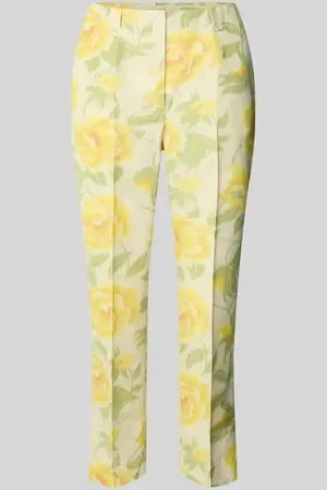 Kenzo Stoffhose mit Bundfalten in , Größe 34