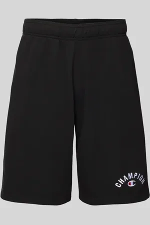 Champion Baggy Fit Sweatshorts mit Label-Stitching in , Größe L