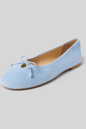 Inuovo Ballerinas aus Leder mit Schleifendetail in , Größe 39