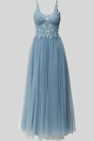 hey kyla Abendkleid mit Spitze und V-Ausschnitt in , Größe 34