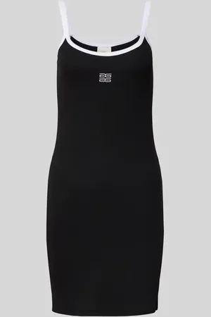 Gestuz Minikleid in Ripp-Optik mit Label-Stitching in , Größe M