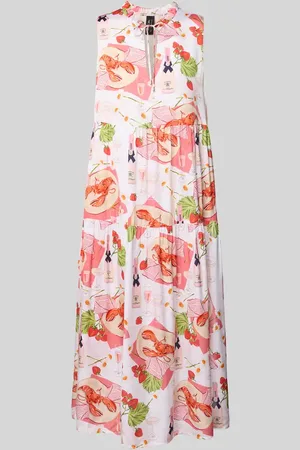 Marc Cain Midikleid mit Schlüsselloch-Ausschnitt in , Größe 34