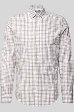 Seidensticker Slim Fit Business-Hemd mit Button-Down-Kragen in , Größe 39