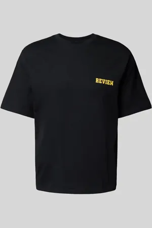 Review Regular Fit T-Shirt aus Baumwoll-Viskose-Mix in , Größe L