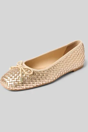 Inuovo Ballerinas aus Leder mit Schleifendetail in , Größe 37