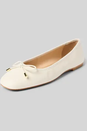 Inuovo Ballerinas aus Leder mit Schleifendetail in , Größe 37