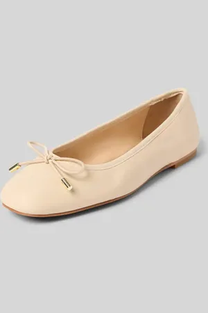 Inuovo Ballerinas aus Leder mit Schleifendetail in , Größe 37