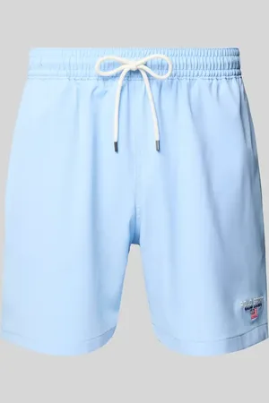 Ralph Lauren Relaxed Fit Badeshorts mit Eingrifftaschen Modell 