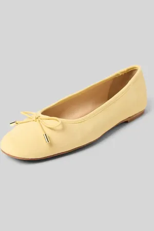 Inuovo Ballerinas aus Leder mit Schleifendetail in , Größe 37