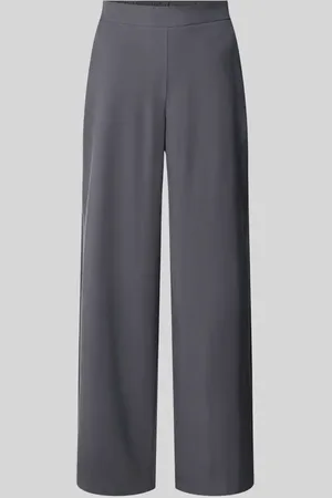 Jake*s Stoffhose aus Viskose-Mix mit elastischem Bund in , Größe 32