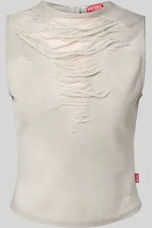Diesel Tanktop im Used-Look in , Größe L