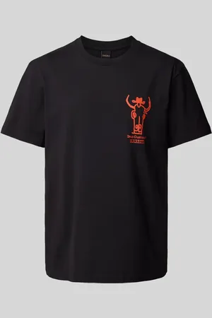 Deus Ex Machina T-Shirt mit Label-Print Modell 