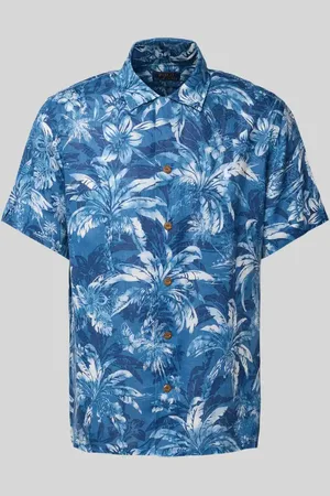 Ralph Lauren Classic Fit Leinenhemd mit 1/2-Arm in , Größe L