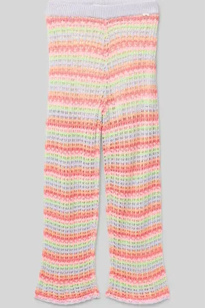 TOM TAILOR Wide Leg Strickhose aus Viskose-Mix in , Größe 104