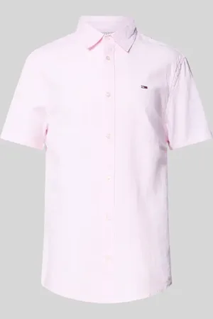 Tommy Hilfiger Regular Fit Freizeithemd aus Baumwoll-Leinen-Mix in , Größe L
