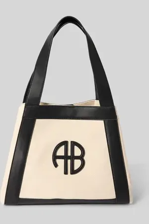 ANINE BING Tote Bag mit Label-Detail in , Größe 1