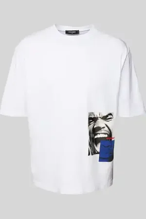 Dsquared2 T-Shirt mit Motiv-Print in , Größe L