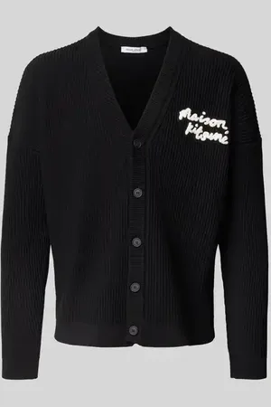 Maison Kitsuné Cardigan in Strick-Optik in , Größe L