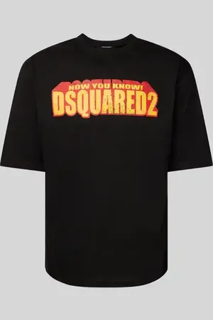 Dsquared2 T-Shirt mit Label-Print in , Größe L