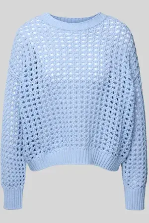 Juvia Sweatshirt mit Lochstickerei in , Größe L
