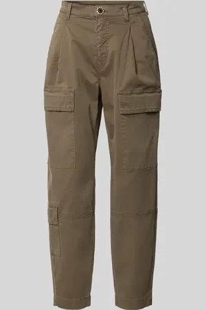 Mac Regular Fit Cargohose mit verkürztem Schnitt in , Größe 44