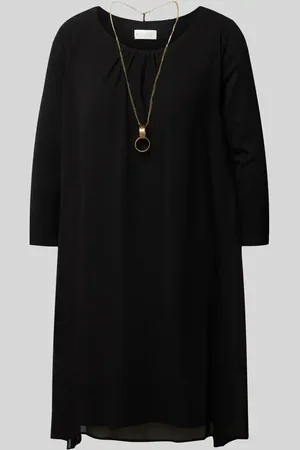 Apricot Minikleid mit Rundhalsausschnitt in , Größe S