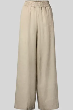 Drykorn Loose Fit Leinenhose mit elastischem Bund in , Größe 25/32