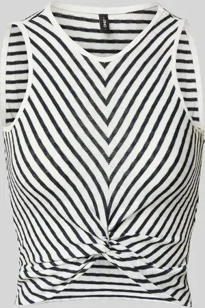 ONLY Slim Fit Tank Top mit Wickeloptik Modell 