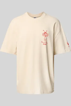 Deus Ex Machina T-Shirt mit Label-Print in , Größe L