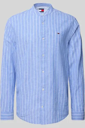 Tommy Hilfiger Regular Fit Freizeithemd aus Baumwoll-Leinen-Mix in , Größe L