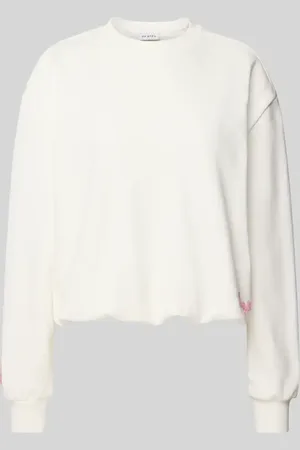 Oh April Sweatshirt mit gerippten Abschlüssen Modell 