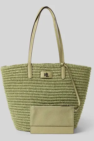 Ralph Lauren Shopper mit Label-Applikation Modell 