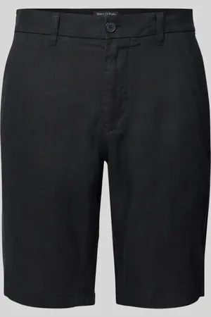 Marc O’ Polo Regular Fit Shorts aus reinem Leinen Modell 