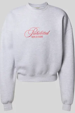 Prohibited Oversized Sweatshirt mit Label-Stitching in , Größe L