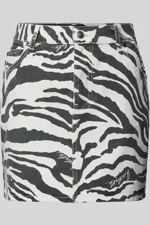 ROTATE Minirock mit Animal-Print in , Größe 34