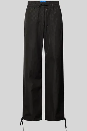 PEQUS Sweatpants mit Label-Details Modell 
