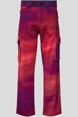 BLUE SKY INN Straight Fit Cargohose aus Baumwolle in , Größe L