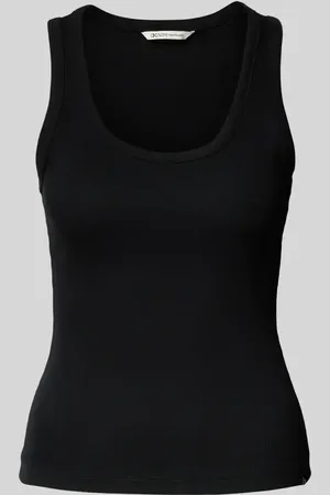 TOM TAILOR Slim Fit Tank Top in Rippoptik in , Größe L