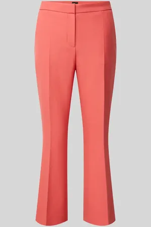 HUGO BOSS Regular Fit Stoffhose mit Bügelfalten Modell 