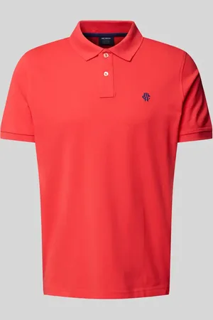 McNeal Regular Fit Poloshirt mit Label-Stitching in , Größe L