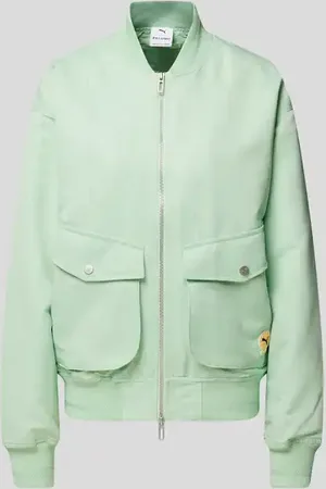 PUMA Bomberjacke mit Pattentaschen in , Größe L
