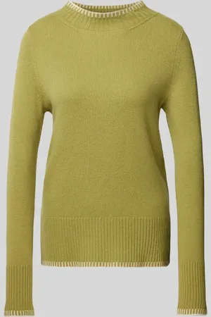 Christian Berg Wollpullover mit Stehkragen in , Größe 38