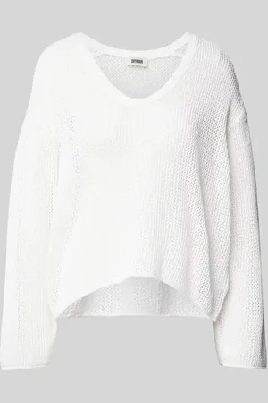 Drykorn Strickpullover mit überschnittenen Schultern Modell 