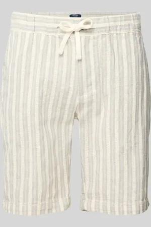 McNeal Bermudas mit Label-Detail und elastischem Bund in , Größe L